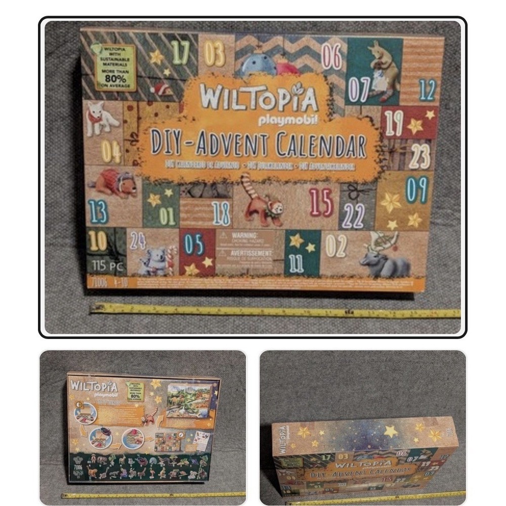 5N33/Playmobil 71006 Wiltopia DIY Advent Calendar : Animals Around the World New
